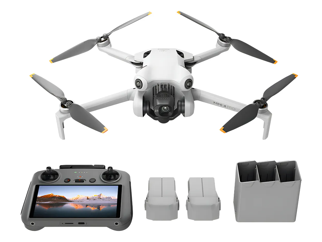 Dron DJI Mini 4 Pro 4K + Controlador DJI RC 2
