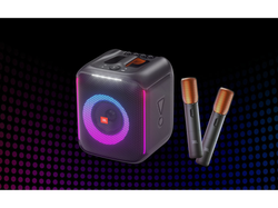 Parlante JBL PartyBox Partybox Encore Essential con 2 Microfonos