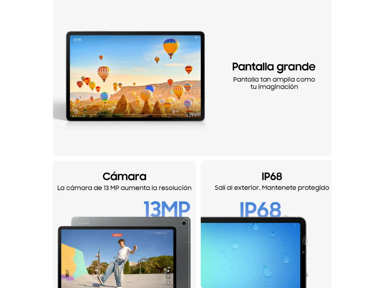 Tablet Samsung Galaxy Tab S10 Fe+ SM-X620 13.1" Wifi 128 GB