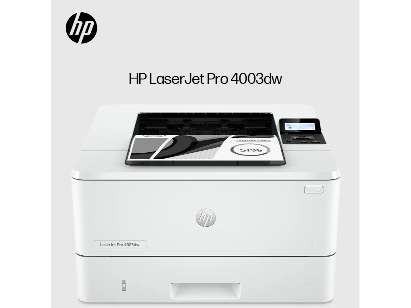 Impresora inalámbrica HP LaserJet Pro 4003DW de 110 V