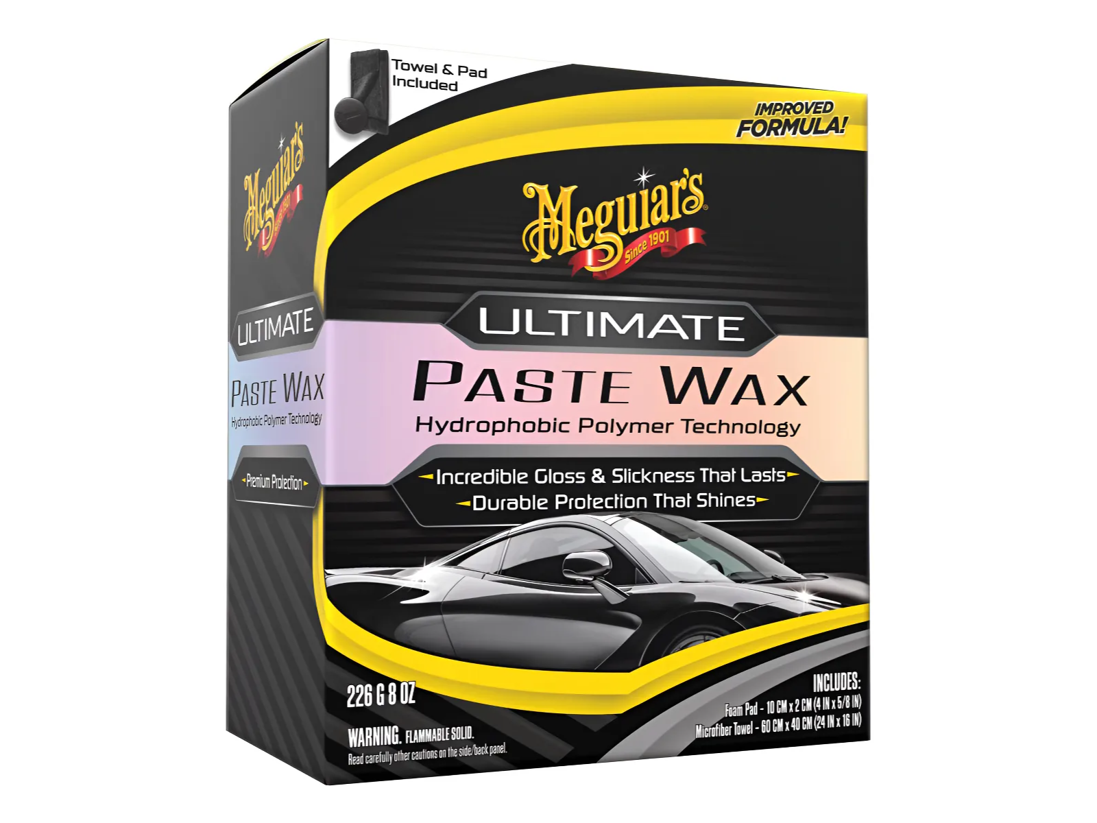 Meguiars Ultimate Paste Wax Cera Sintética Premium
