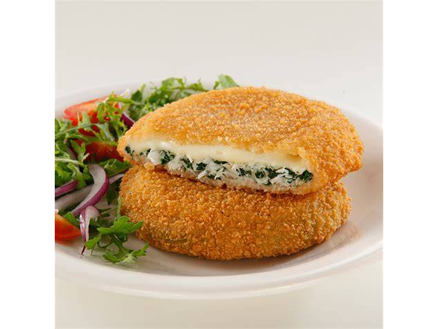 MEDALLON POLLO ESPIACA Y QUESO KG