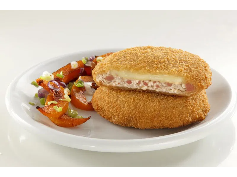 MEDALLON DE MERLUZA JAMON Y QUESO KG