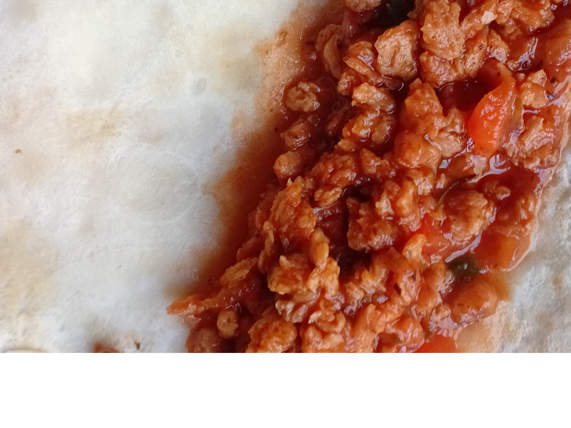 No carne (Soja texturizada)