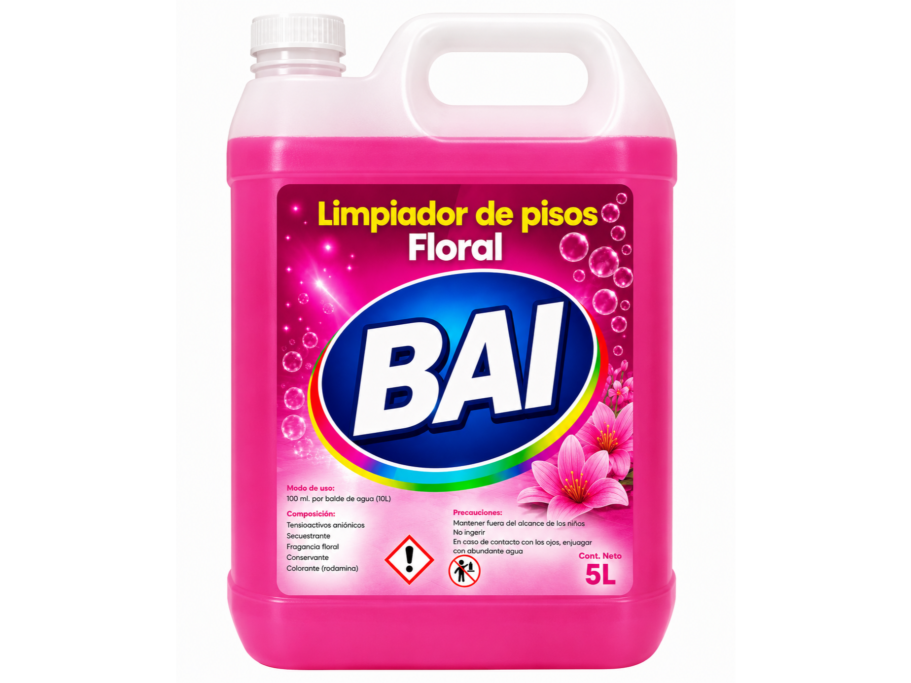 Limpiador de pisos (perfumina) 5L