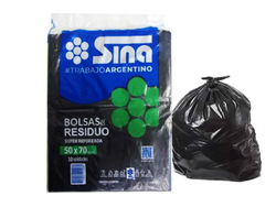 Bolsa intermedia SINA 50x70cm aprox - Super reforz. 10 uni