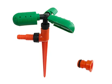 Regador girat 3 braz hoja verd - Con bayoneta