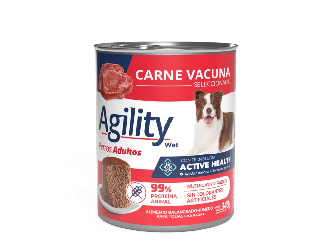 AGILITY PERRO - LATA 340 GR