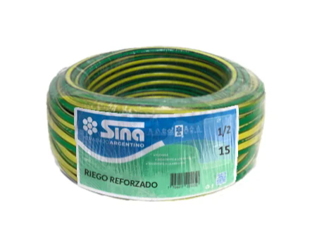 Manguera reforz 1/2 x 15 SINA - Mat.virgen.riego
