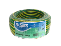 Manguera reforz 1/2 x 15 SINA - Mat.virgen.riego