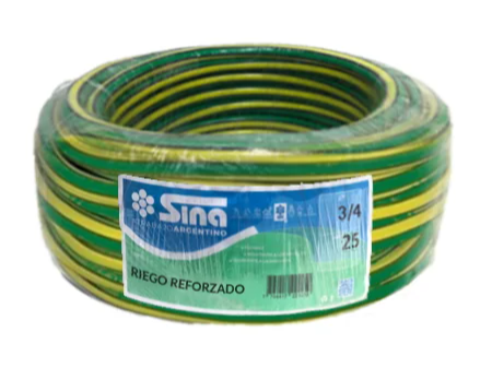 Manguera reforz 3/4 x 25 SINA - Mat.virgen.riego