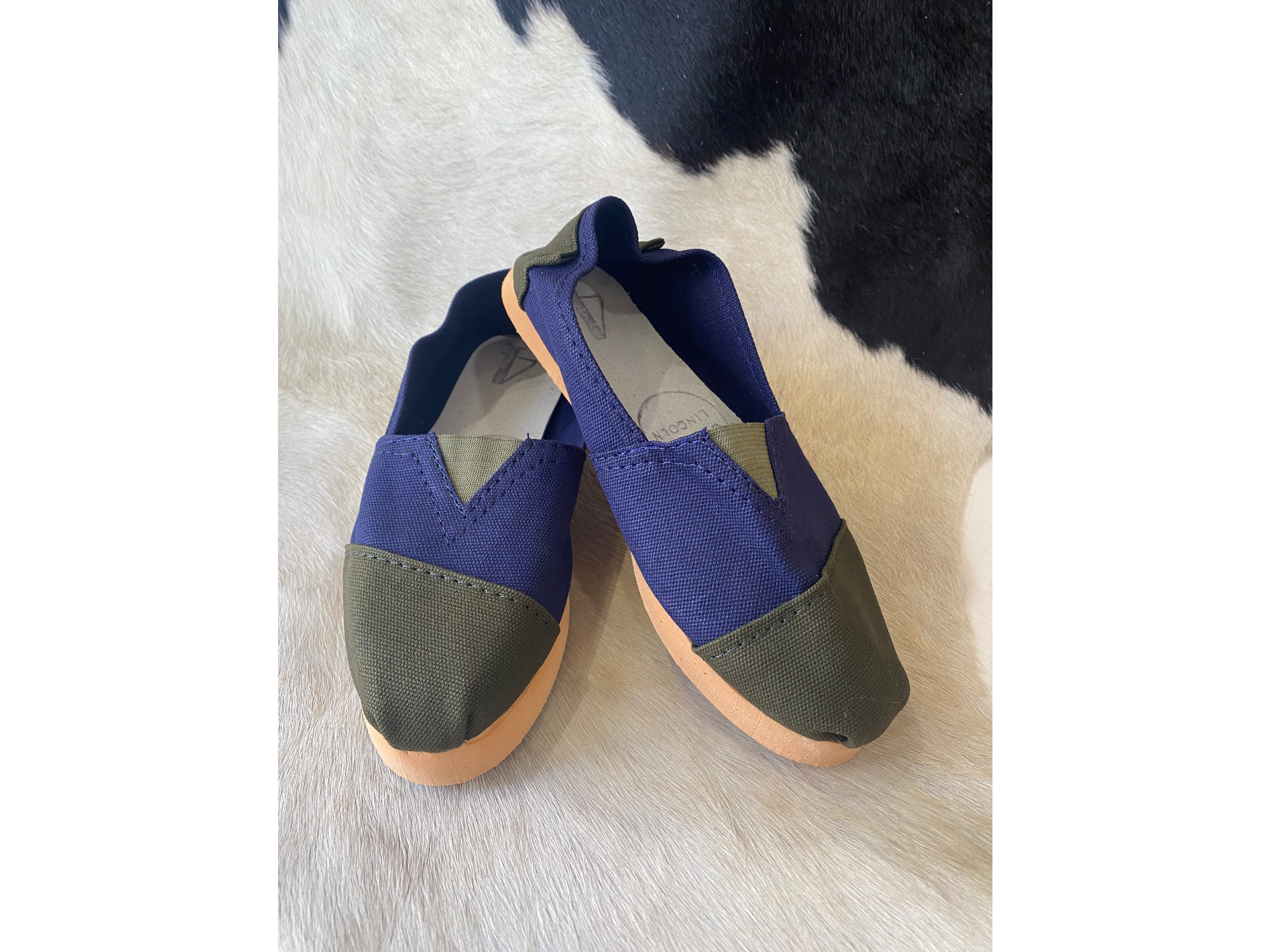 Reforzada combinadas azul y verde