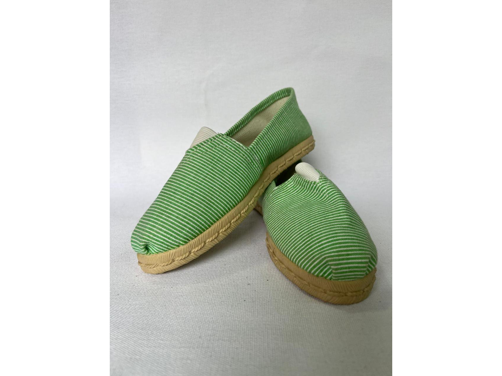 Estampados rayado verde