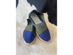 Reforzada combinadas verde y azul