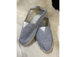 Estampados rayado azul cobalto