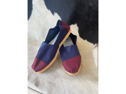 Reforzada combinadas azul y bordo