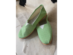 Estampado rayado verde