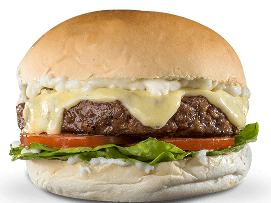 Sandwich de hamburguesas  de carne o pollo