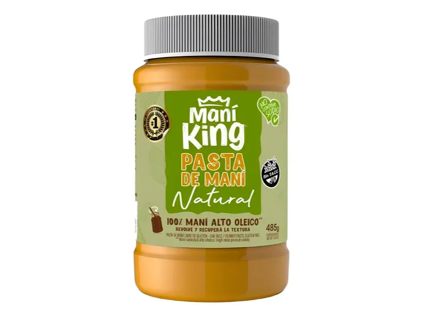 Pasta de maní natural