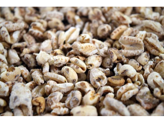 Trigo inflado azucarado