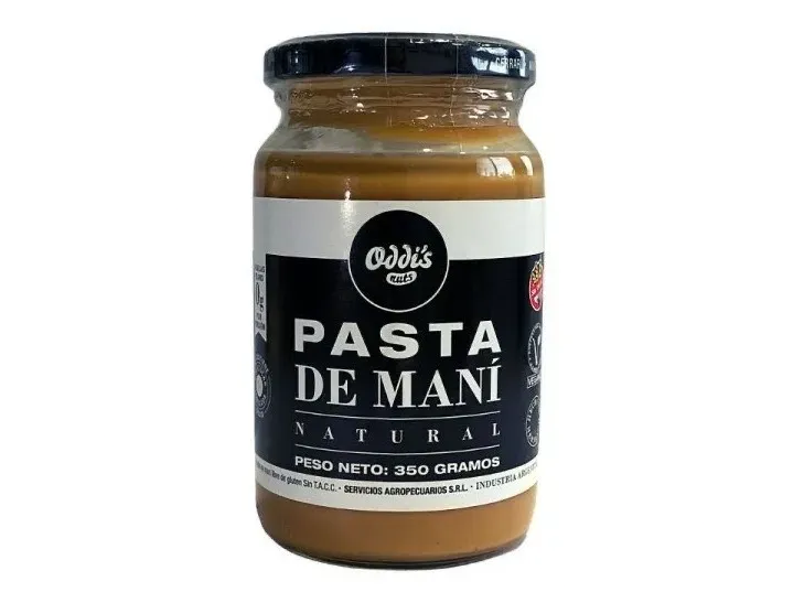 Pasta de maní natural