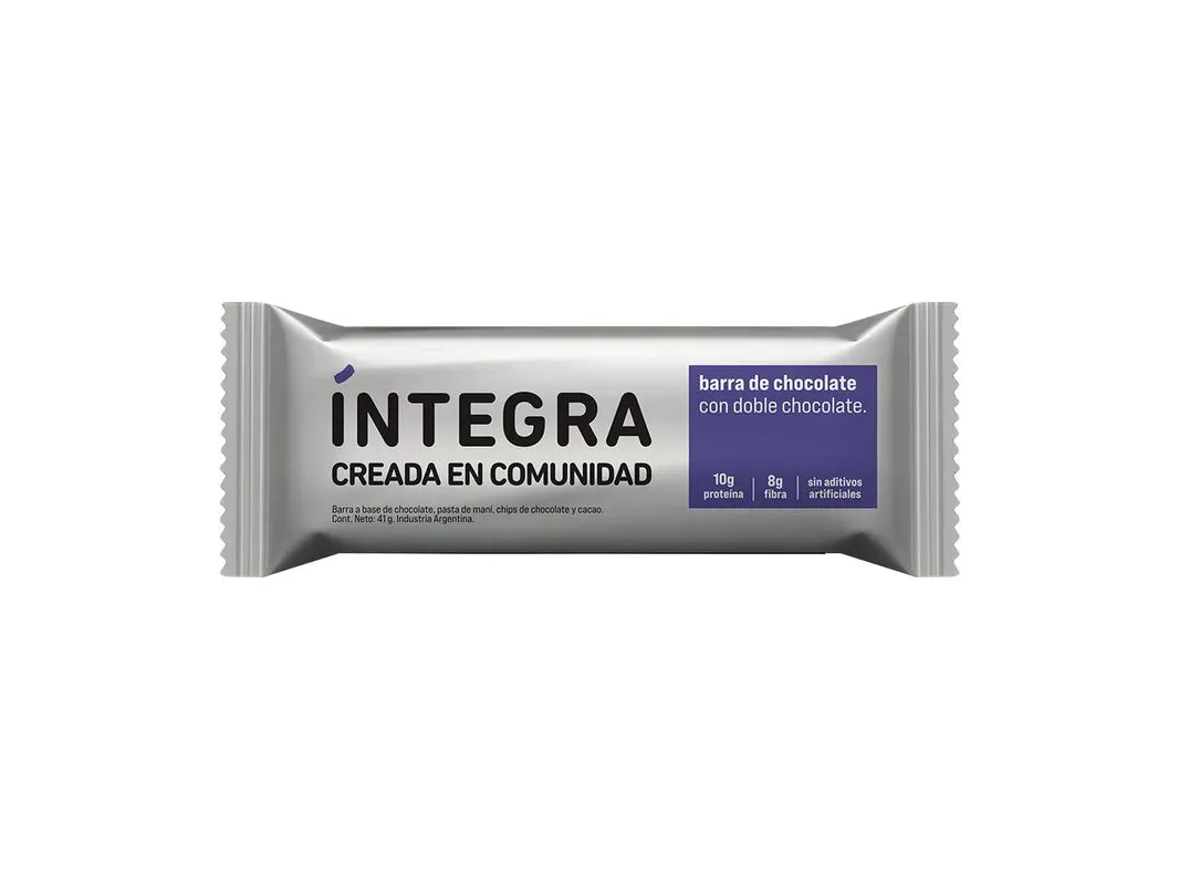 ÍNTEGRA barra de chocolate