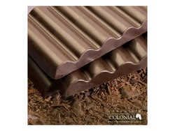 Chocolate orgánico en barra COLONIAL 80% (con azúcar)