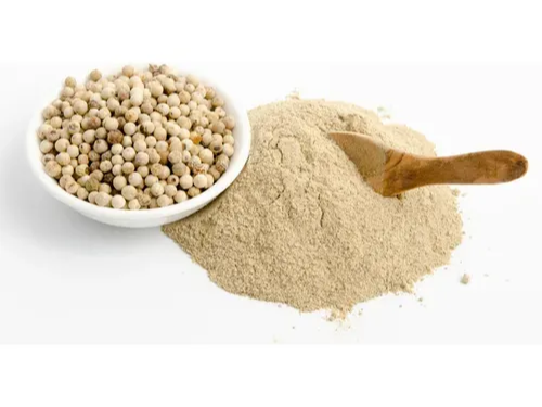 Pimienta blanca molida