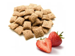 Almohaditas rellenas de frutilla