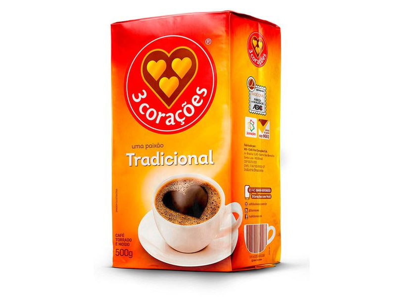 3 CORACOES Tradicional (250 gr.)
