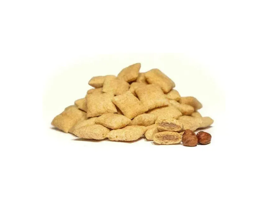 Almohaditas rellenas de avellana