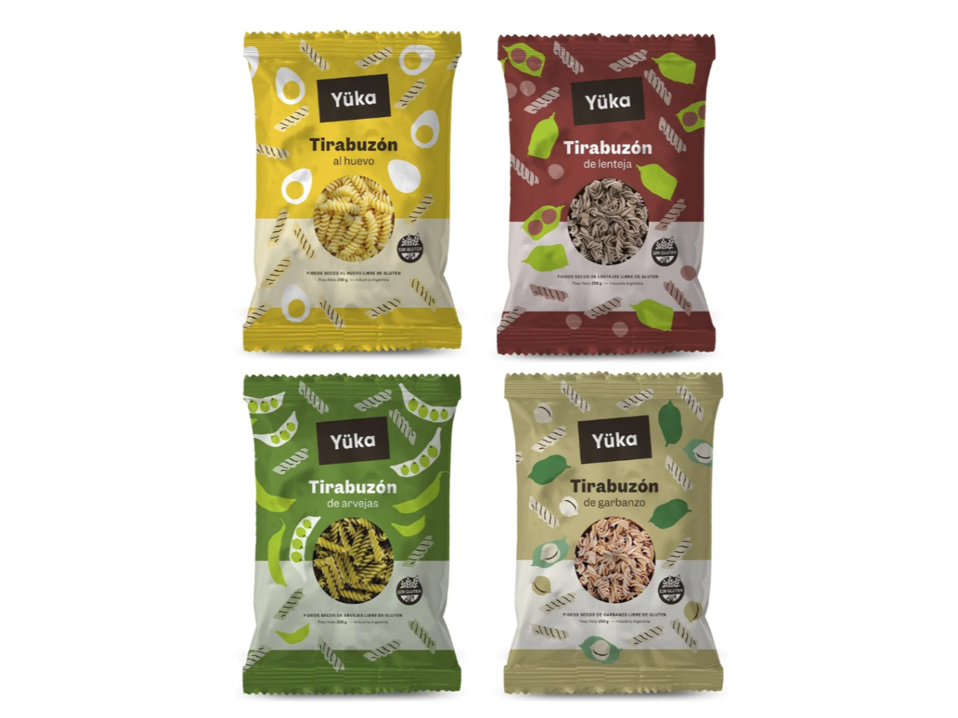 YÜKA tirabuzón de legumbres