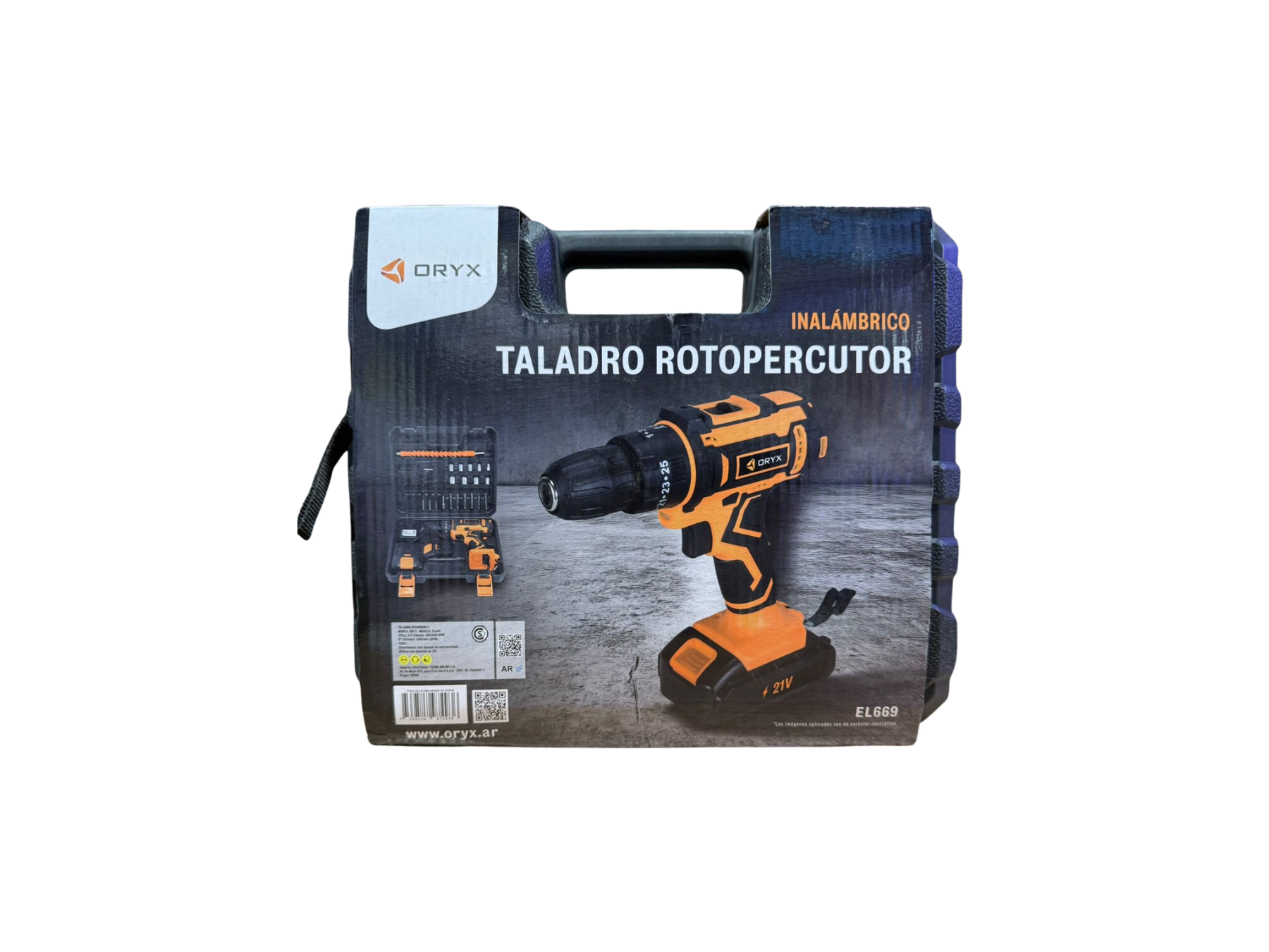 Taladro rotopercutor inalámbrico