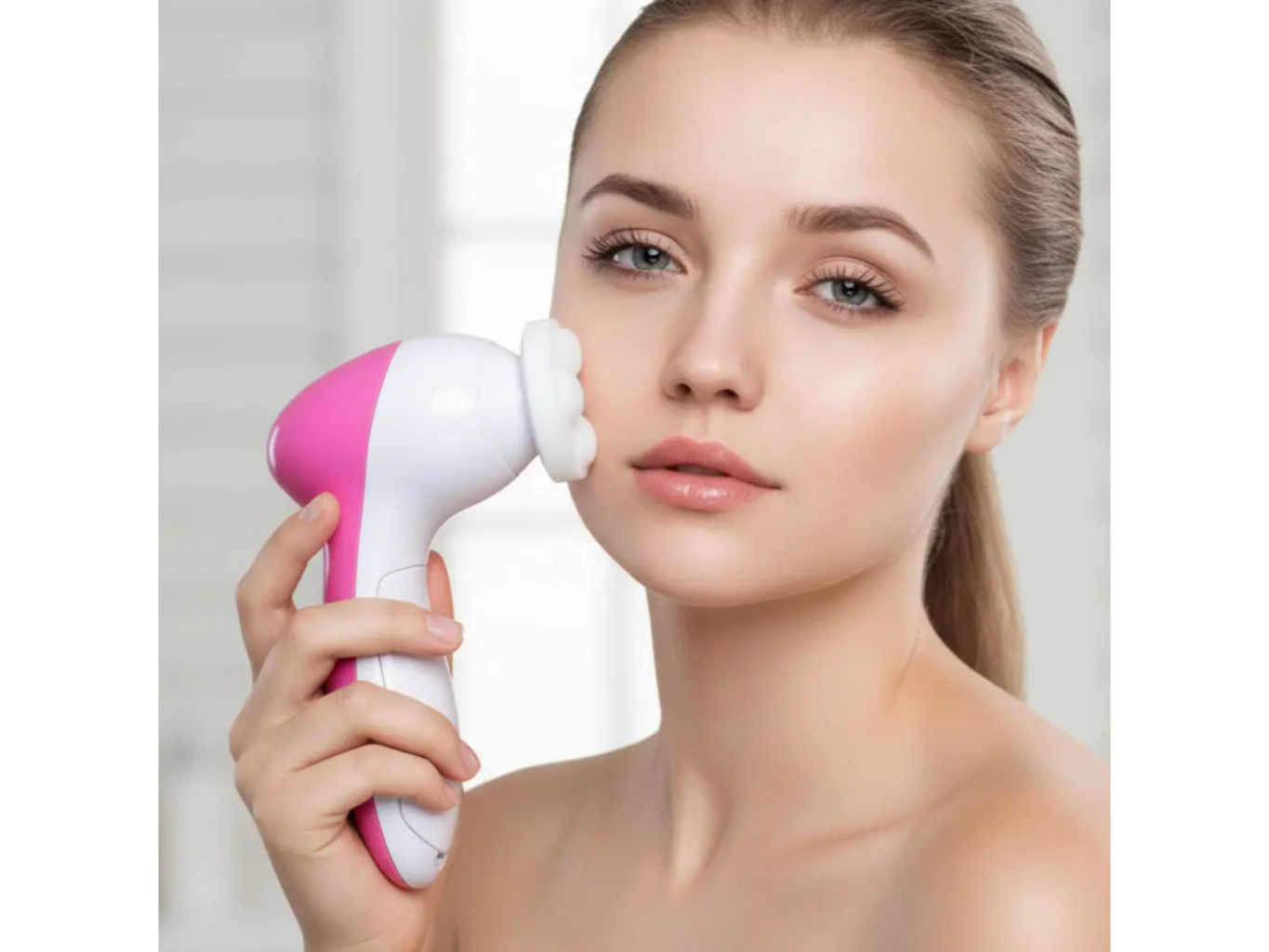 Cepillo facial 5 en 1 Masajeador Rostro Limpieza