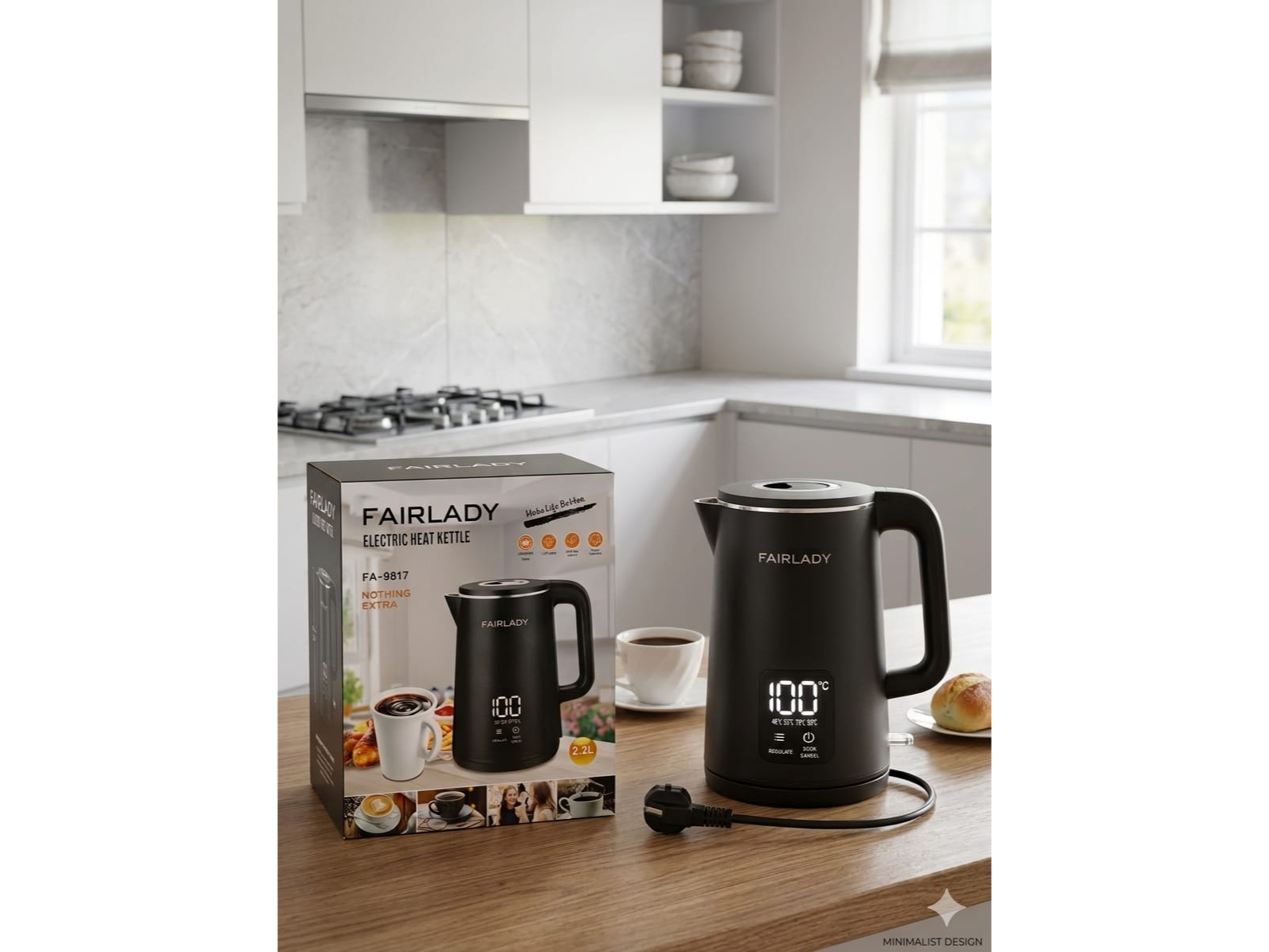 Pava eléctrica corte mate