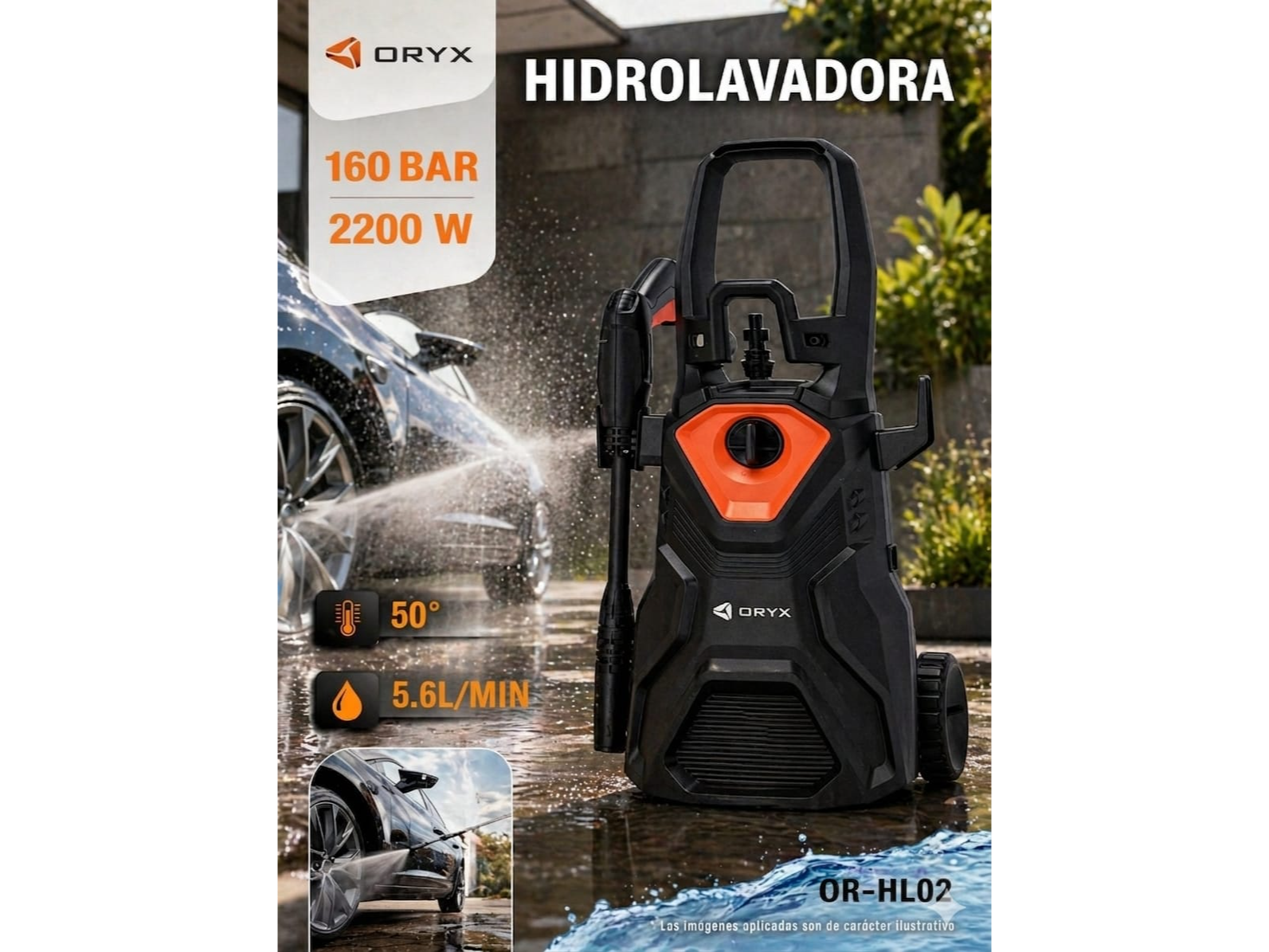 Hidrolavadora 2200w