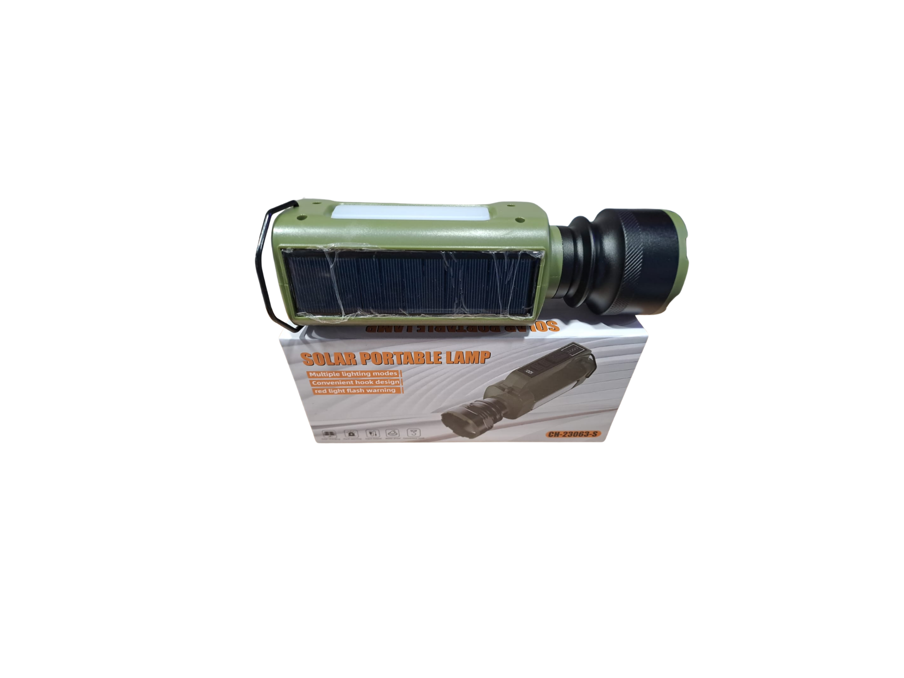 Lampara recargable solar
