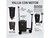 Valija con motor recargable