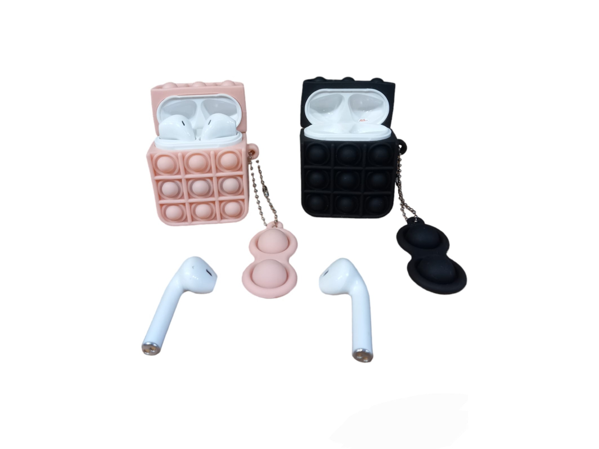 Auricular Bluetooth con funda Pop it