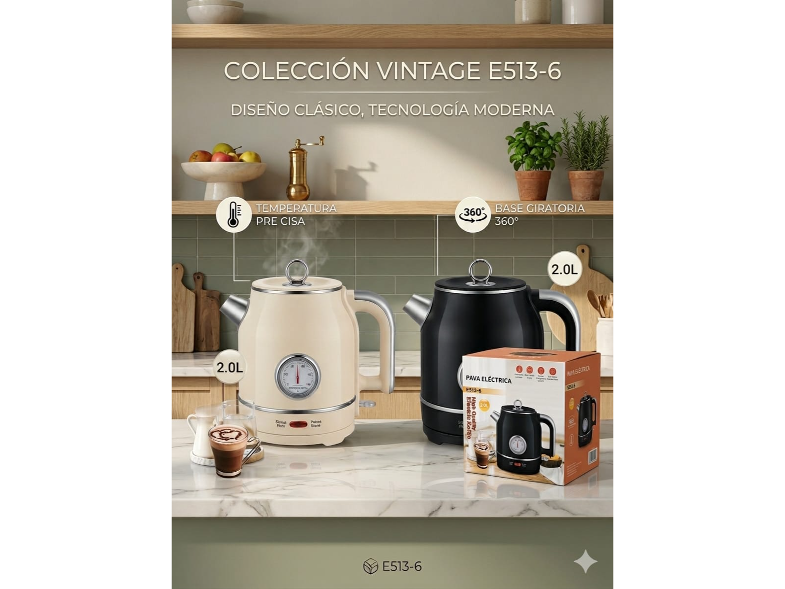 Pava eléctrica vintage 513