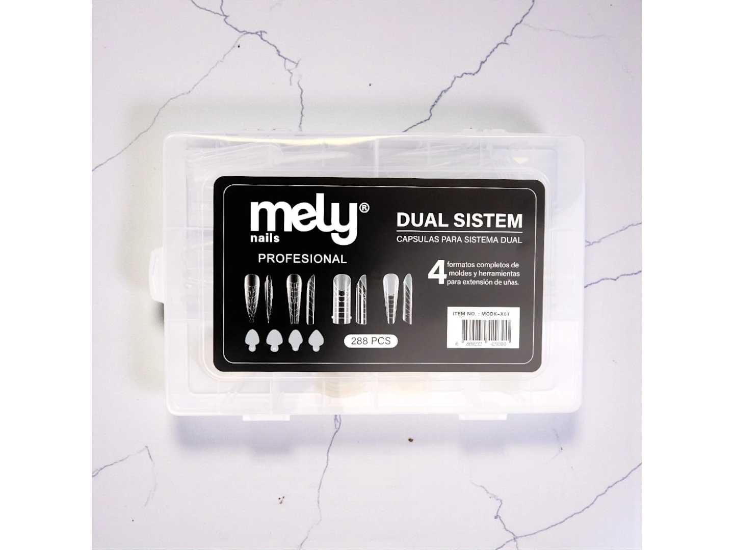 SET DE CAPSULAS MOLDE SISTEMA DUAL FORMAS SURTIDA MELY - X288 U