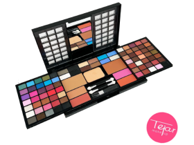 Set sombras x 82 colores + 4 rubores + 2 polvo compacto