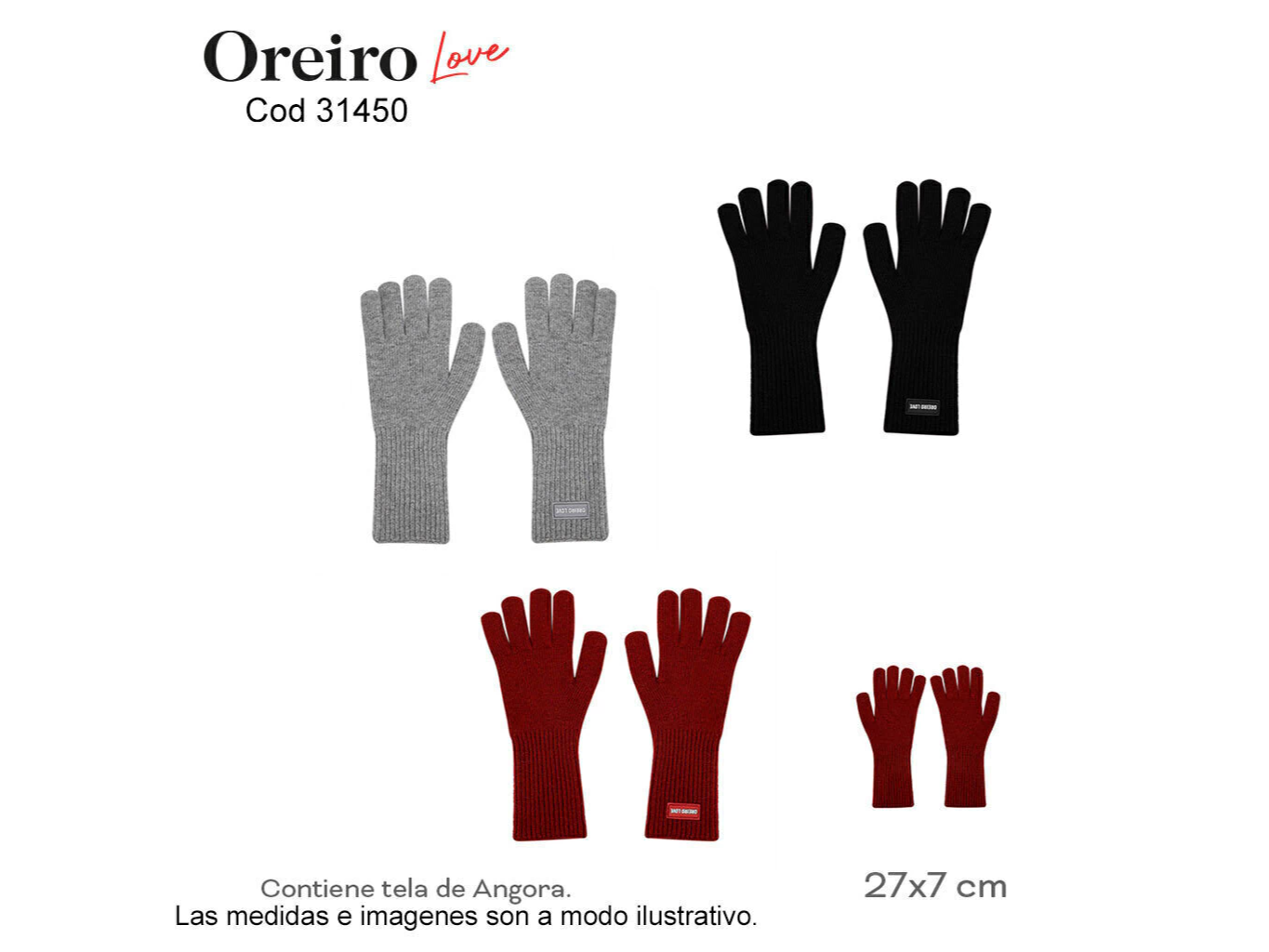 Guante OREIRO LOVE