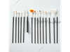 SET DE PINCELES PARA MANICURÍA - X15 U