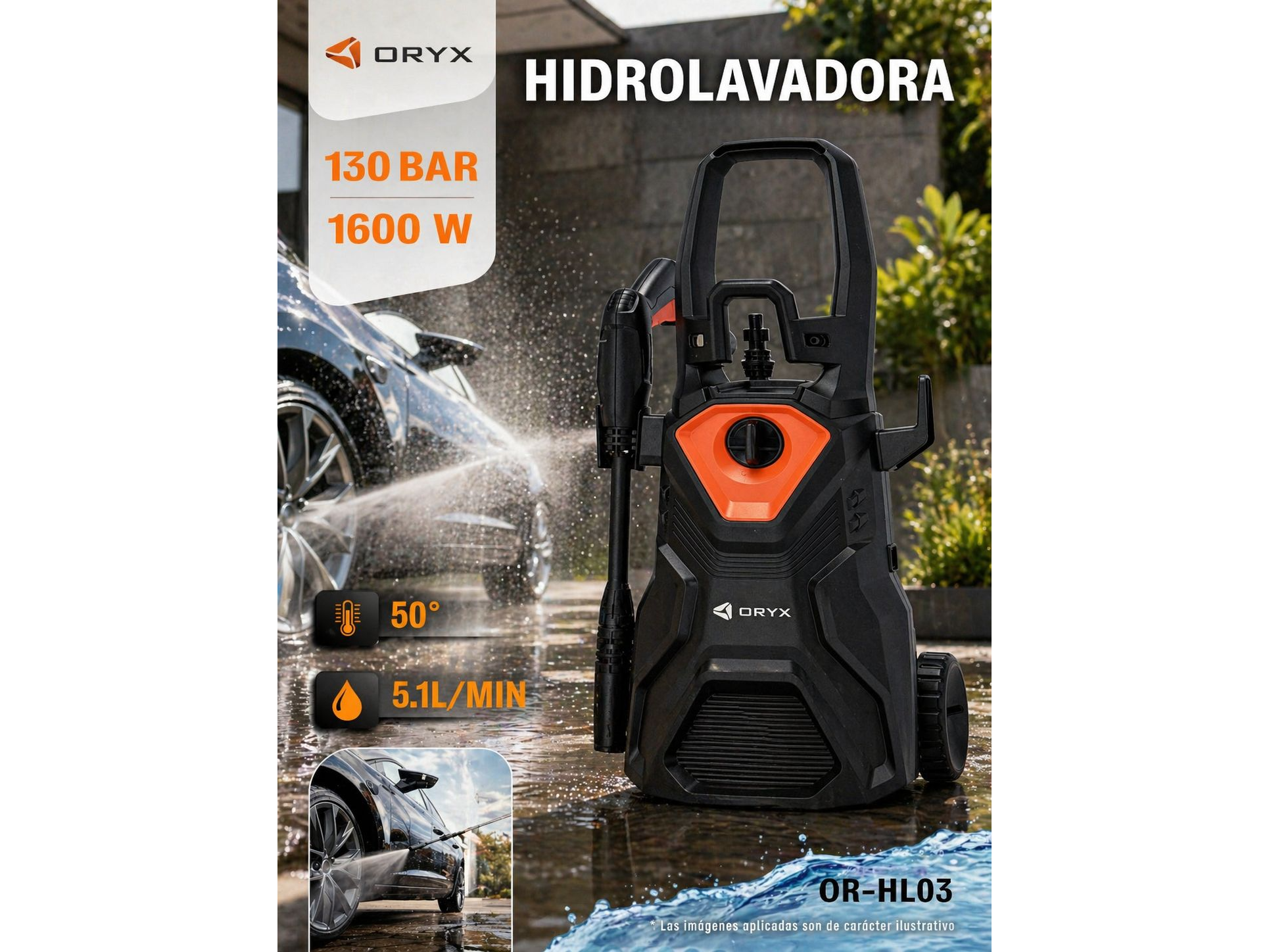 Hidrolavadora 1600w