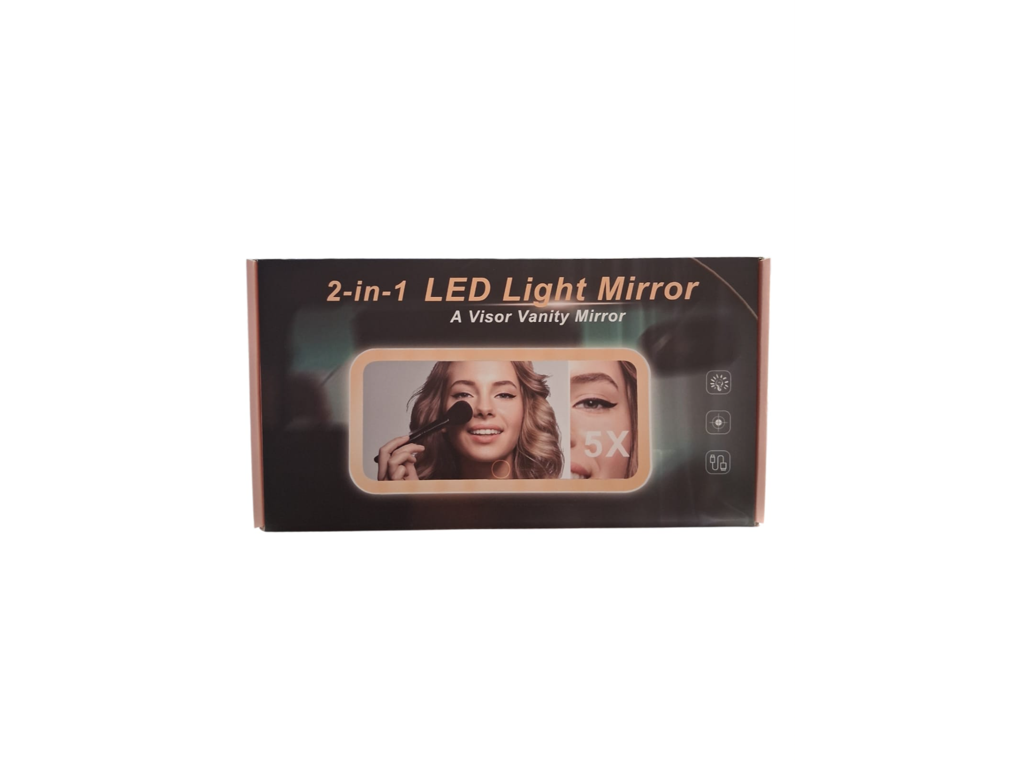 Espejo led para el auto 24×13
