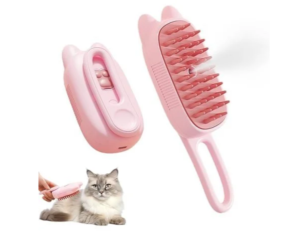 Cepillo mascota humidificadorc/mango
