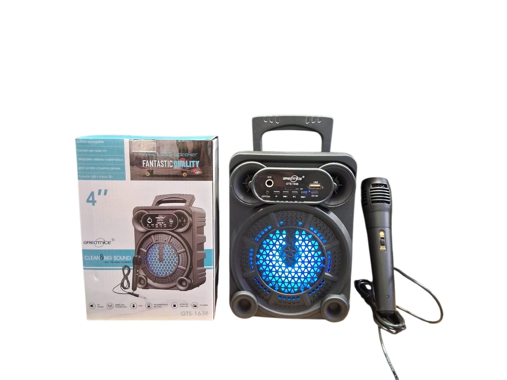 Parlante bluetooth 4″