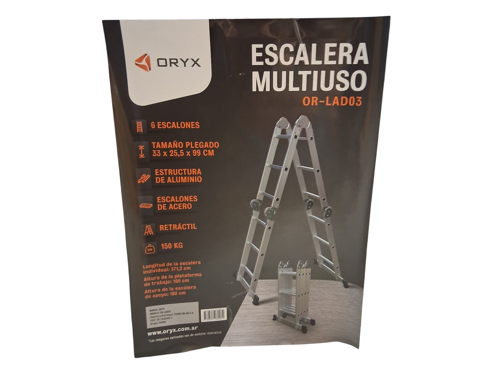 Escalera de aluminio