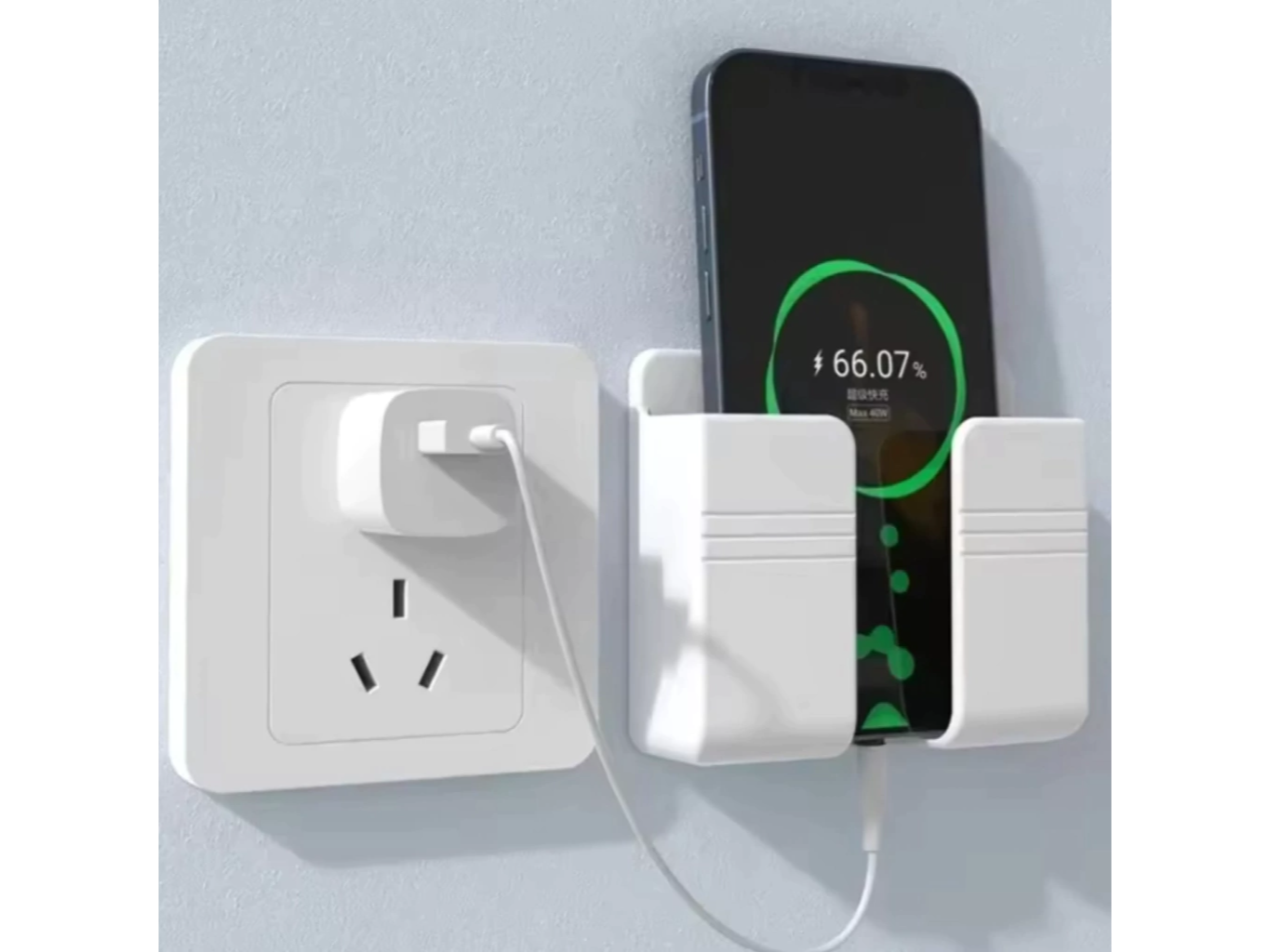 Organizador Adhesivo De Pared Celular Soporte Multiuso